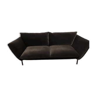 Sofa Sits velvet dark blue