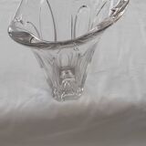 Petit vase cristal en forme de tulipe