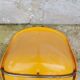 Paire de chaises traineaux Orange