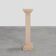 Mid-century console in beige stone, France 1960s
