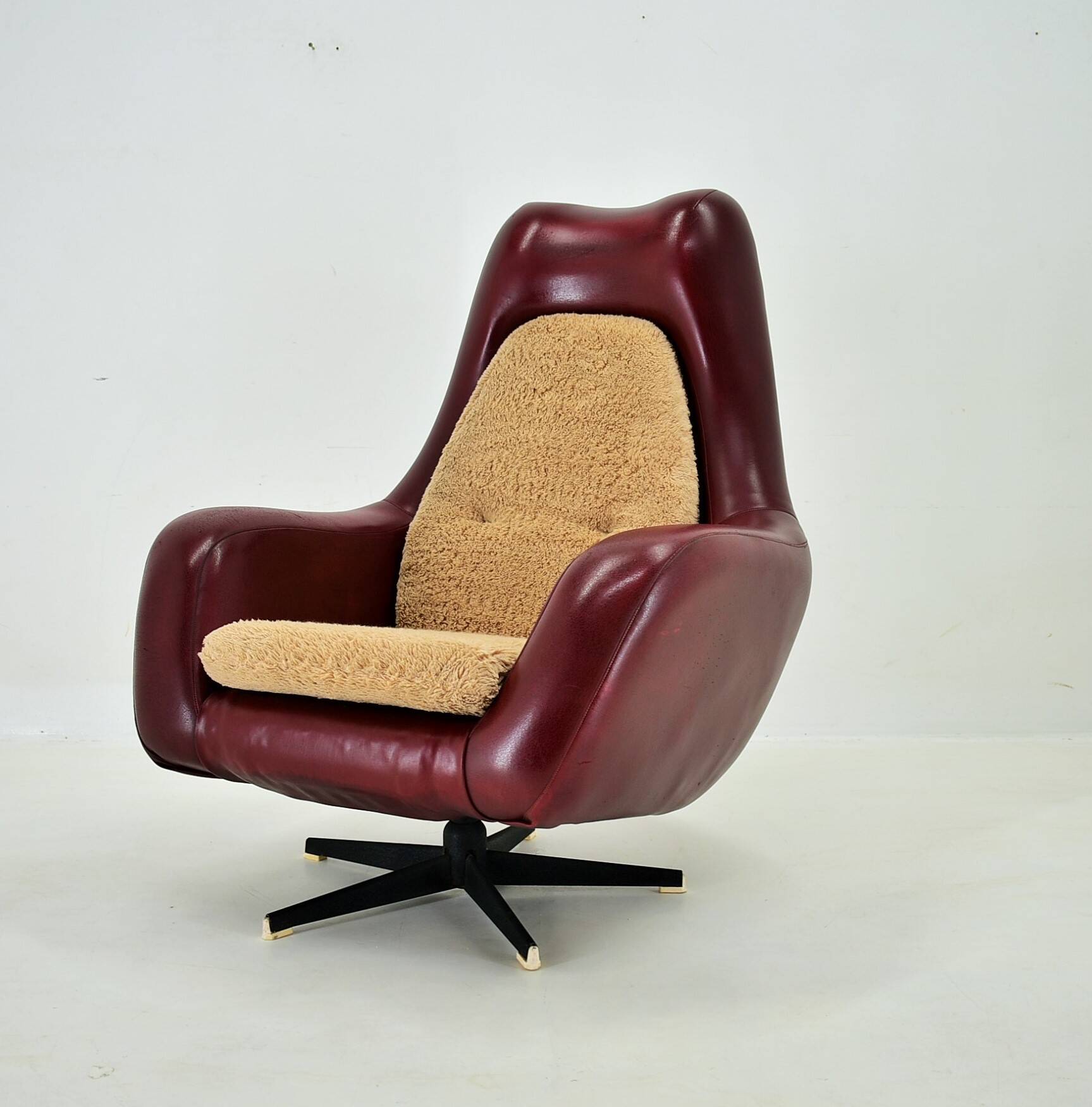 Swivel Armchair , Siesta , Czechoslovakia 1970s