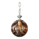 Art Deco style swirl glass light by Marinha Grande
