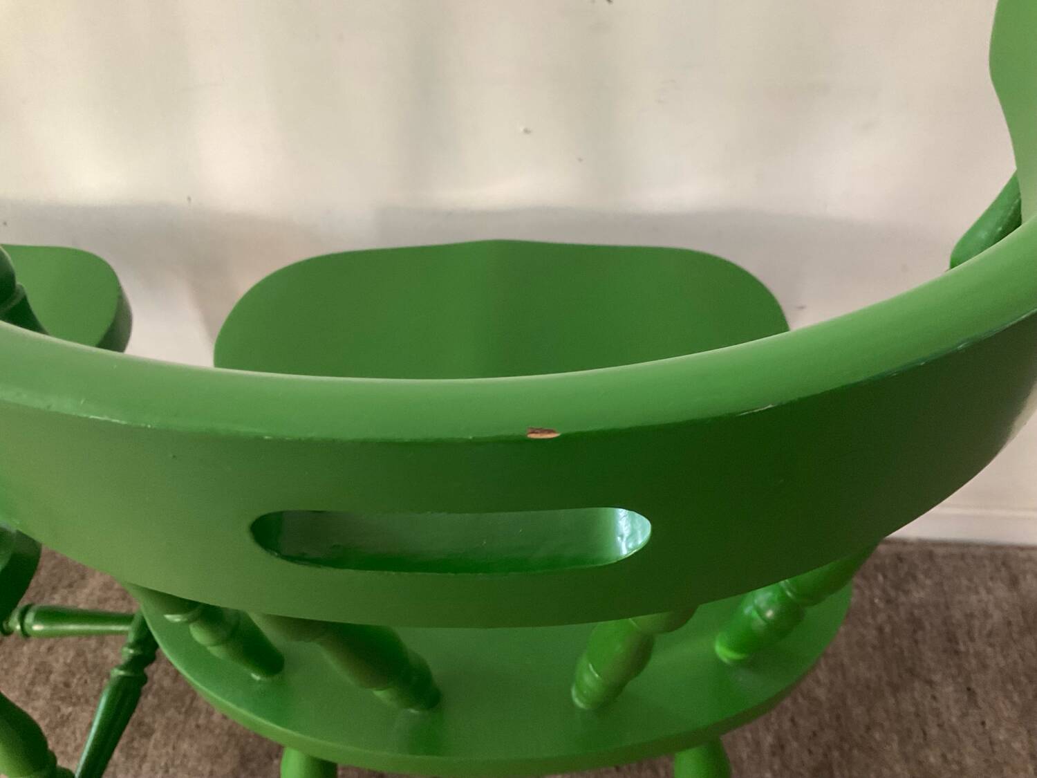 Pair of 1970s bistro chairs