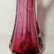 Glass Vase By Murano Bullicante By Archimedes Seguso , Italy.