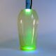 Modernist vase, uranium glass, Moser, Czechoslovakia, 1930s