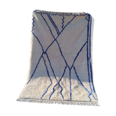 Grand tapis berbère authentique en laine pure 3x2 m