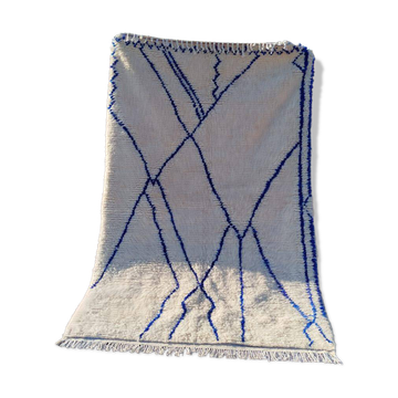 Authentic Berber rug in pure wool 3x2 m