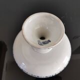 Old compote bowl Terre de Fer Opaque Porcelain from Gien "Etruscan" model