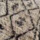 Moroccan berber carpet beni ouarain wool 90x195 cm