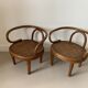 Lot de 2 fauteuils Fischel enfant ancien