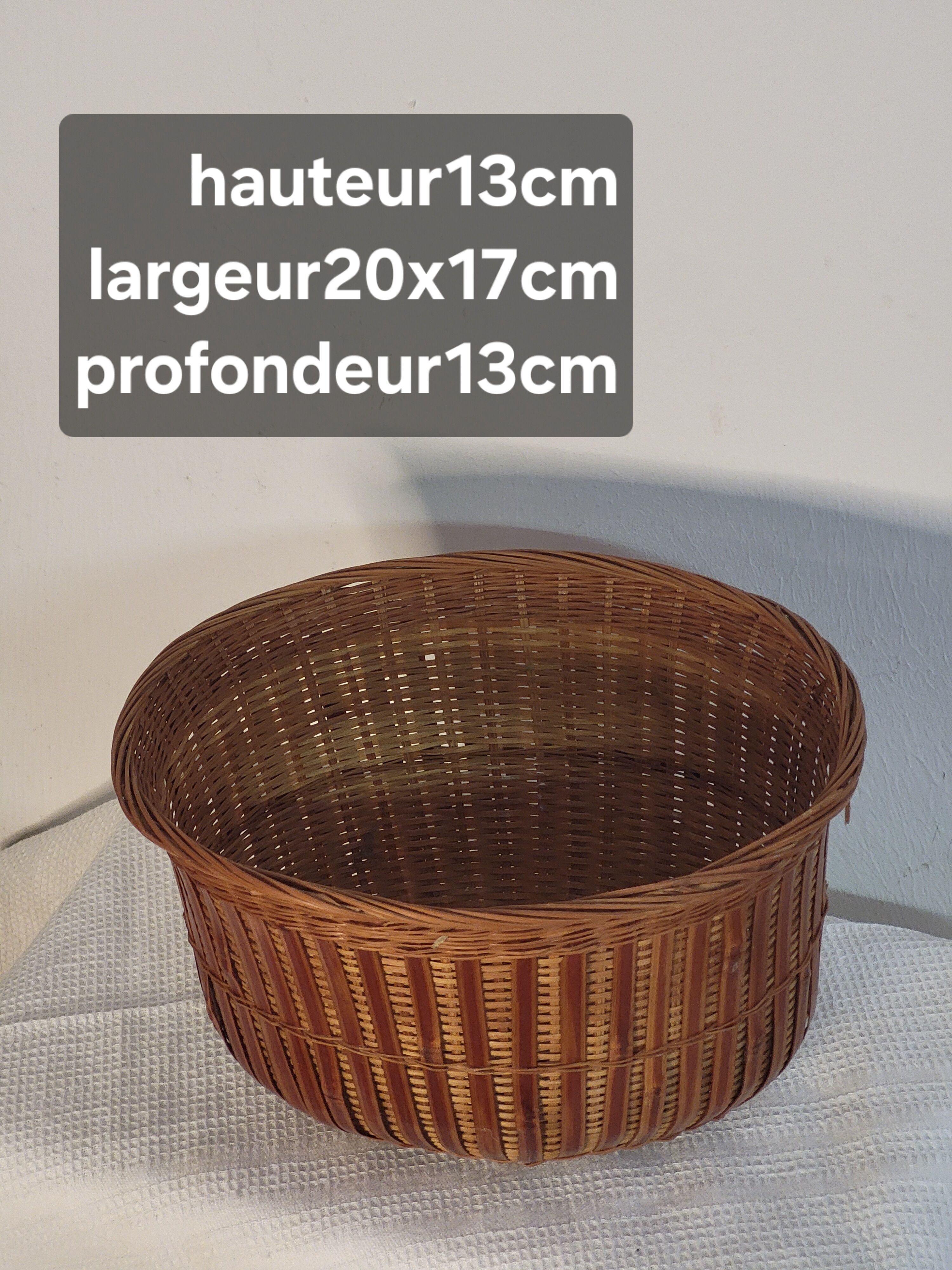 Rattan plant pot