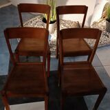 4 Stella bistro chairs from the 50s