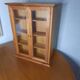 Pair of small display cabinets