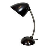 Vintage Brown Bakelite Gooseneck Table Lamp, 1950s