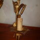 2 wall sconces Golden EPIs of ble 1950 1960