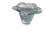 Very large Daum crystal vase