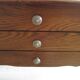 Vintage - Charming work table - Small chest of drawers/dressing table - Louis XV style - Cabriole legs - 2 drawers