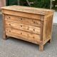 Commode vintage en bois massif Louis Philippe XVIIIème