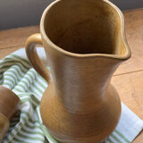 Digoin stoneware orangeade service 1960-70