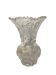 Small Bohemian crystal vase, cut around 1950