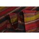 1970s Vintage Turkish Handmade Wool Cotton Red Kilim Rug 219x285