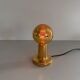 Simple table lamp in gilded porcelain by Philips NTD, 1960s, Germany.