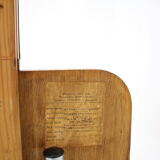 Miroir en chêne années 1950 Tchécoslovaquie 167x95cm