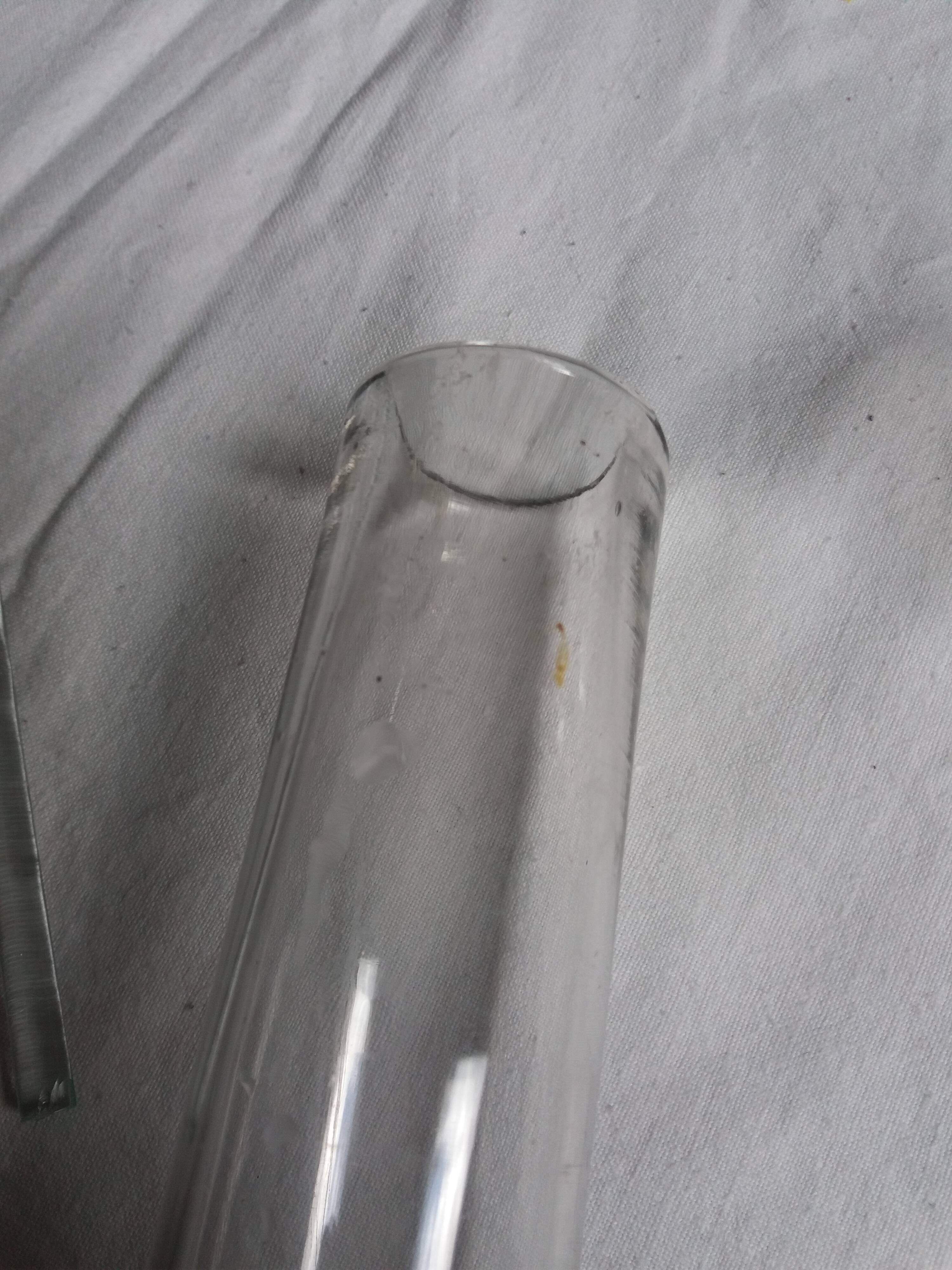 Chemistry glassware test tubes