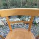 3 bistro chairs, light colour