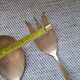 Vintage bamboo gilded brass cutlery