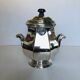 Tea service party and silver metal coffee