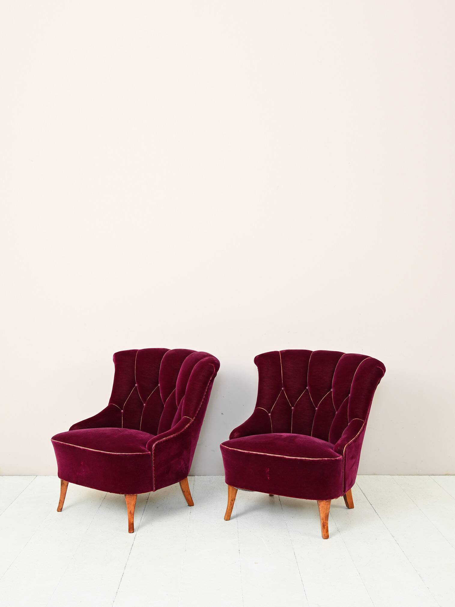1940s vintage armchairs