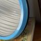 Prisma blue wall light or ceiling light