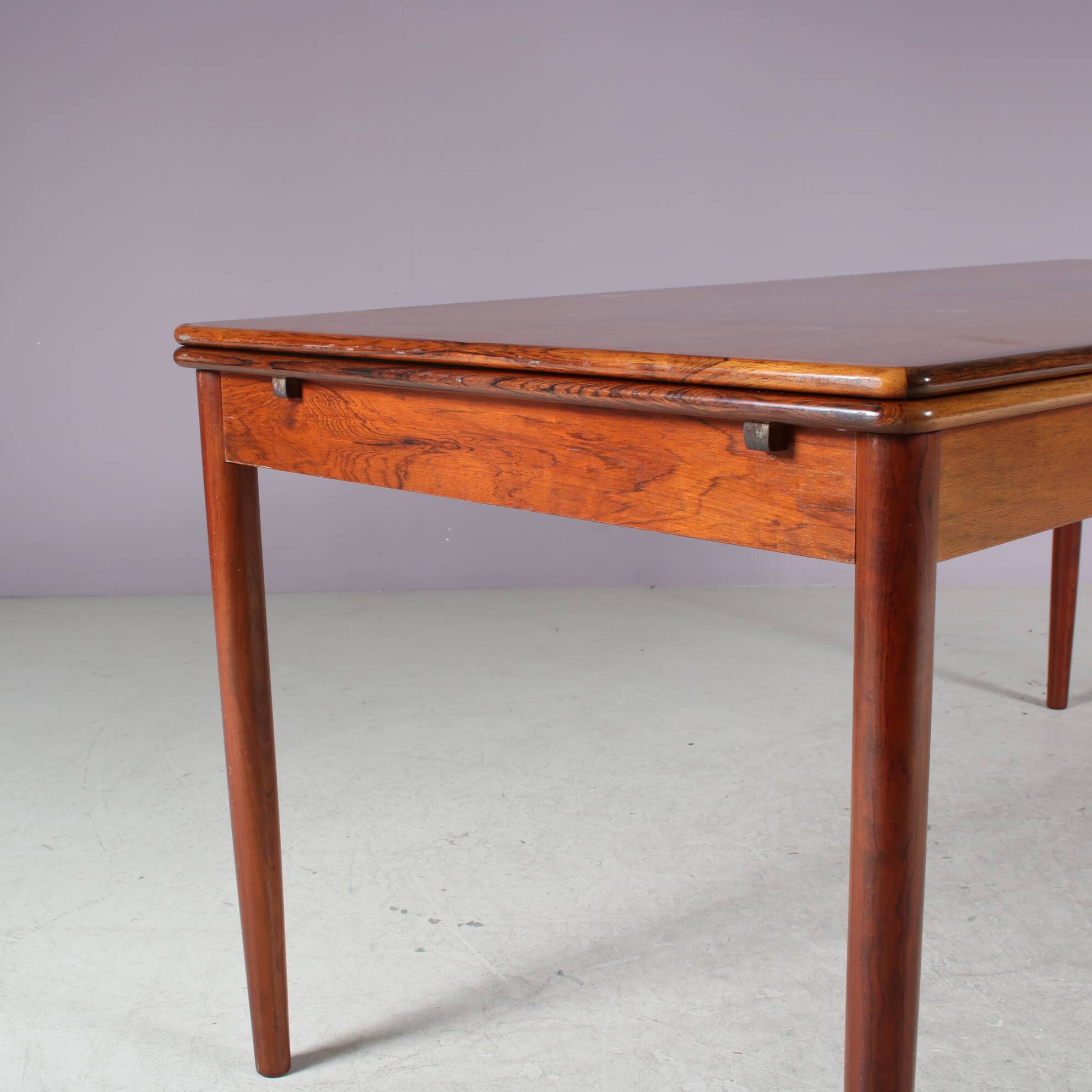 1960s Rosewooden dining table by Topform, Netherlands