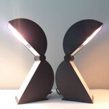 Pair of Italian Disco table lamps by Bertorelle