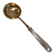 Louche dessert spoon silver 950 Minerva Louis XVI style