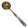 Louche dessert spoon silver 950 Minerva Louis XVI style