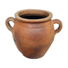 Antique French grespot confit pot