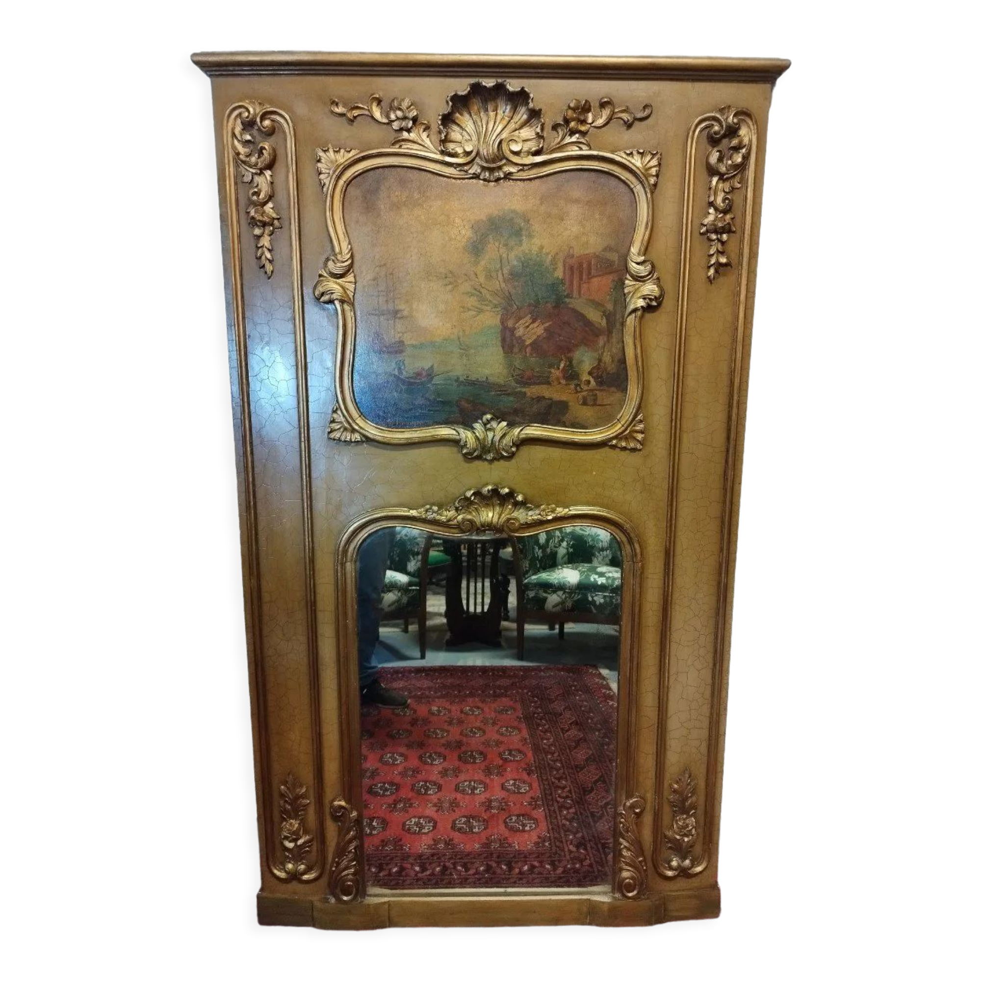 Trumeau style Louis XV, 170x142 cm