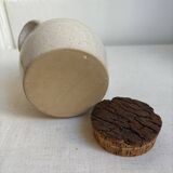Speckled stoneware pot