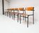Set of 6 stackable chairs by Gijs van der Sluis, 1970s