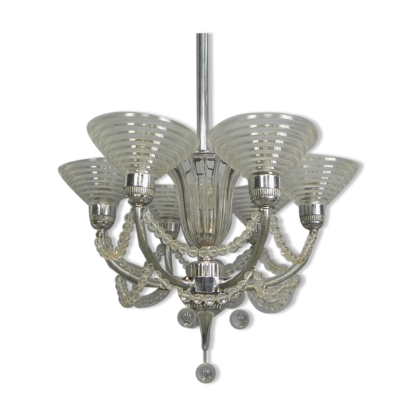 Lustre Art Déco G. Leleu