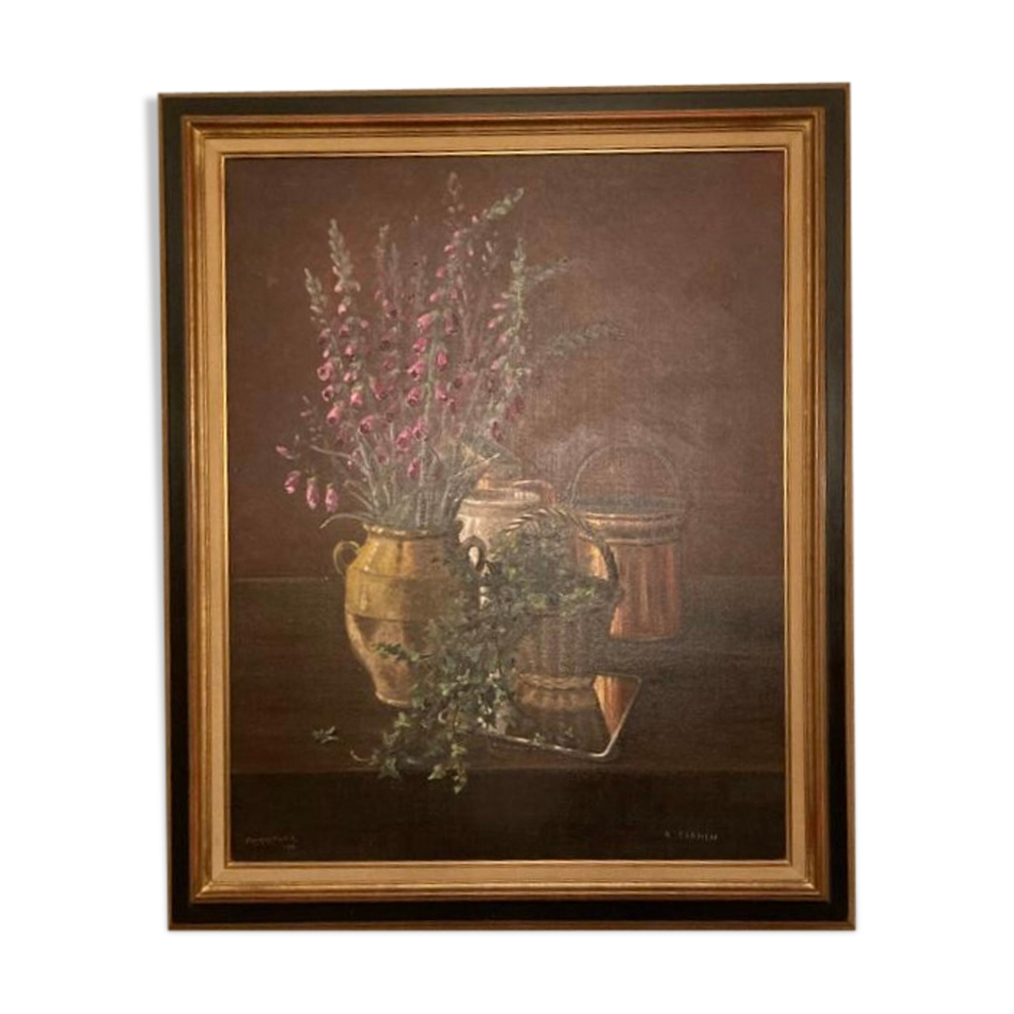 Tableau des peintres Pierre et Marie