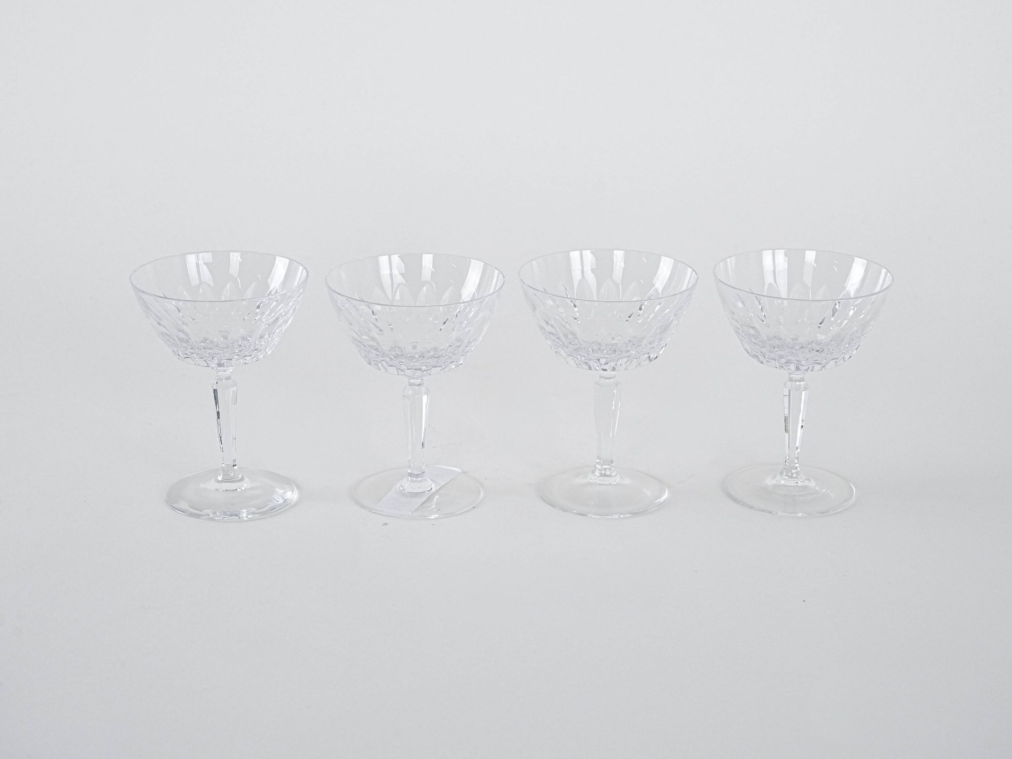 Set of four glasses, Danish design, 1970s, manufactured in Denmark