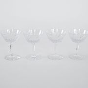 Set of four glasses, Danish design, 1970s, manufactured in Denmark