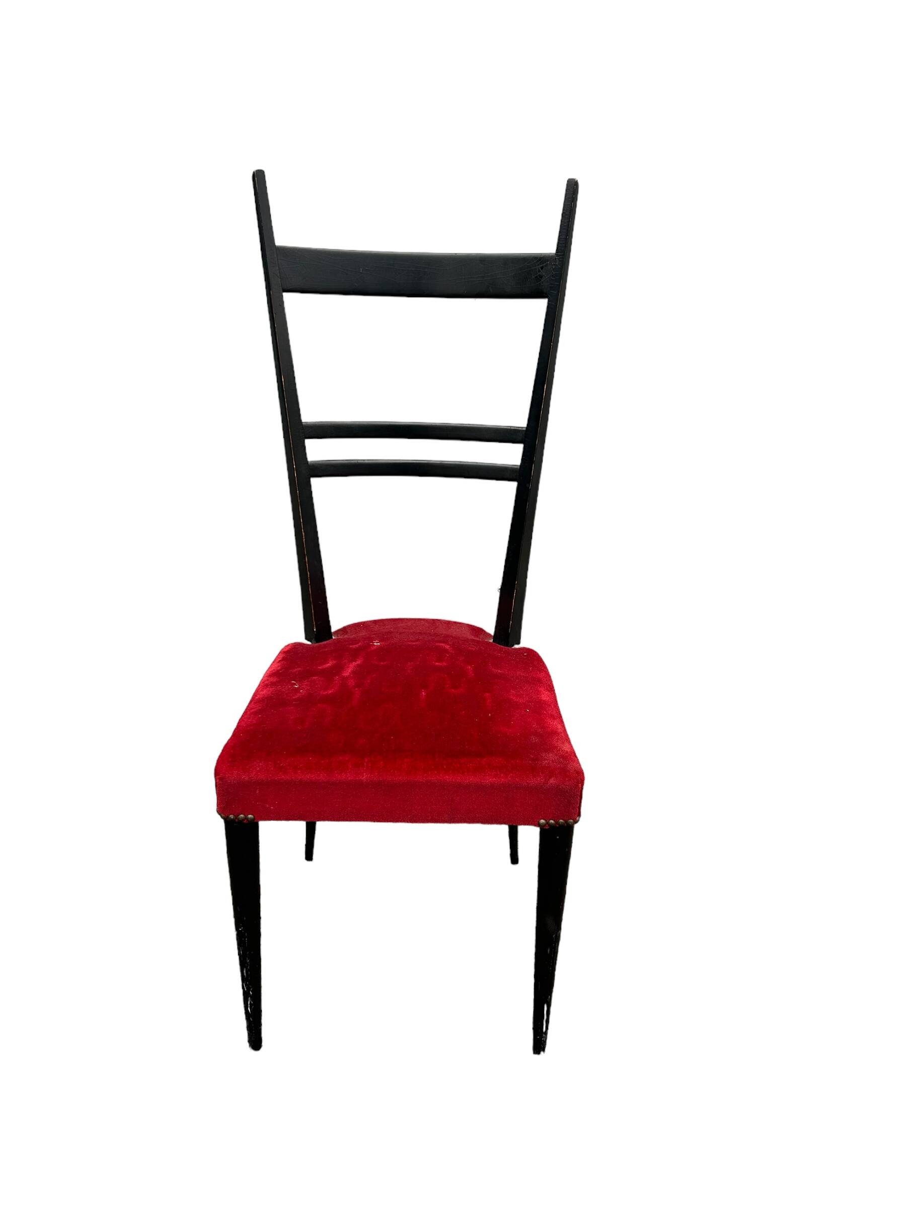 Pair of italian chairs 1950