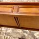 Green leather tray desk