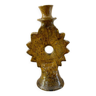 Yellow Tamegroute candle holder