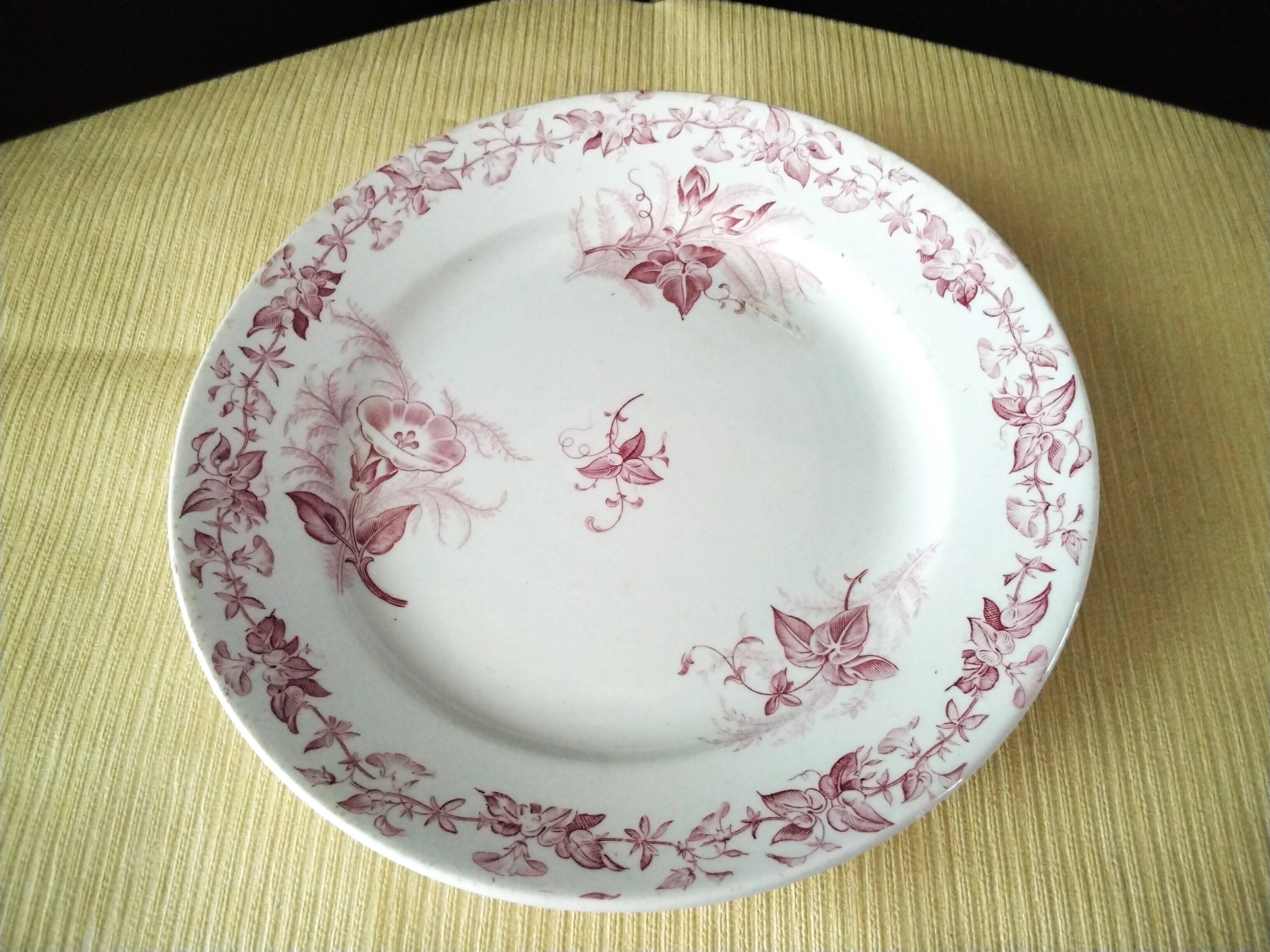 Coupe sur pied , compotier Pexonne Fenal Frères  Modèle "Liseron"