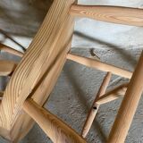 Lot chaises bois style Ercol Windsor